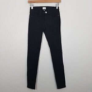 NWOT Sneak Peek Low Rise Skinny Super Stretch Jeans Black Size 1